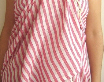 SALE 25% OFF mother's day gift, Turkish Towel: Peshtemal, Bath, Beach, Spa Towel, Pink,mom, summer coverups, bridesmaid, valentine's day