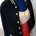Killer Wilson 1950s Car Club or Letterman Jacket in Black and Cream size 38--S,M