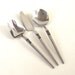 Mid Century Modern Stainless Flatware Serving Set Pieces RS AS Stainless Japan