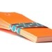 Tangerine orange tags . extra large . manila . 4.3/4 inch by 2.3/8 inch . reinforced . escort card . organization . packaging . gift wrap