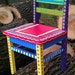 Hand Painted Childs Chair