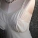 Vintage Full Slip Charmode Size 32 Pleated Ivory Crystal Pleats