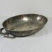 SALE Vintage HOTEL SILVERPLATE Dish Tarnish Patina Oval Bowl Silver Plate