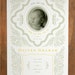 Birth Announcement (Gray Flourish - Boy) - Modern, Contemporary