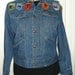 Wrangler Denim Jacket Vintage Retro1970s Size Large