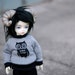 YoSD Grey Owl Sweater For Ball Jointed Dolls - Last One