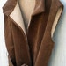 Reserved for Kylie Plus Size Vest, 2X, Soft, Brown Corduroy , Womens Warm Winter Vest, Take 20% Off at Checkout!