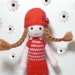 Amigurumi crochet doll, wool toy,plush doll, gift, sweet ,art doll