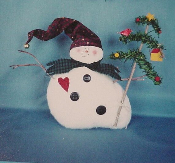 stuffed snowman ornaments