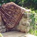 Gypsy Skirt: Brown Indian Maxi Skirt, Long Flowy Boho Skirt, Bohemian Skirt