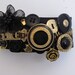 Black and Gold Zipper Bracelet