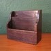 Mail Caddy / Indoor Mailbox / Wooden Box