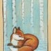 RESERVEDWinter Fox - Giclee Print