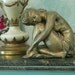 Nude Lady Woman Statue - Old Gold - SIGNED 1962 - Great Patina Shabby Chic