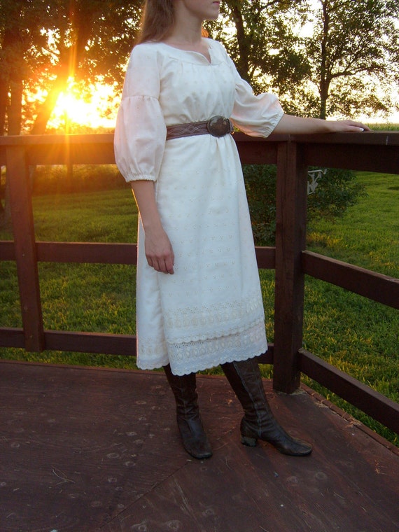 Modest Peasant Style Dress