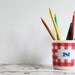 Westfield Red Gingham "N" Mug