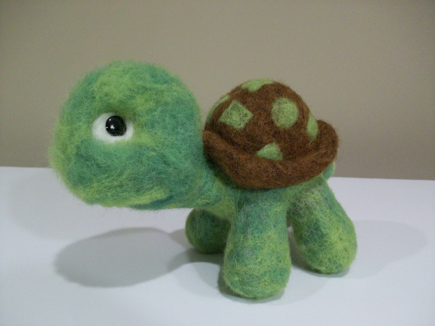 Turtle Tortoise Wool Needle Felted