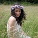 Lilac mini rose meadow hairband, floral crown, bridal hairpiece