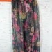 Sheer Floral Pants Size XL 90s See Through Flower Print Wrapper