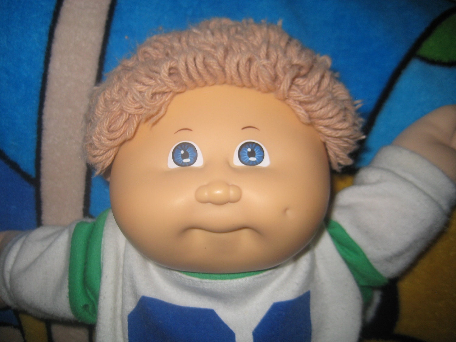 Vintage 1984 Green Signature Cabbage Patch Kids Boy Doll