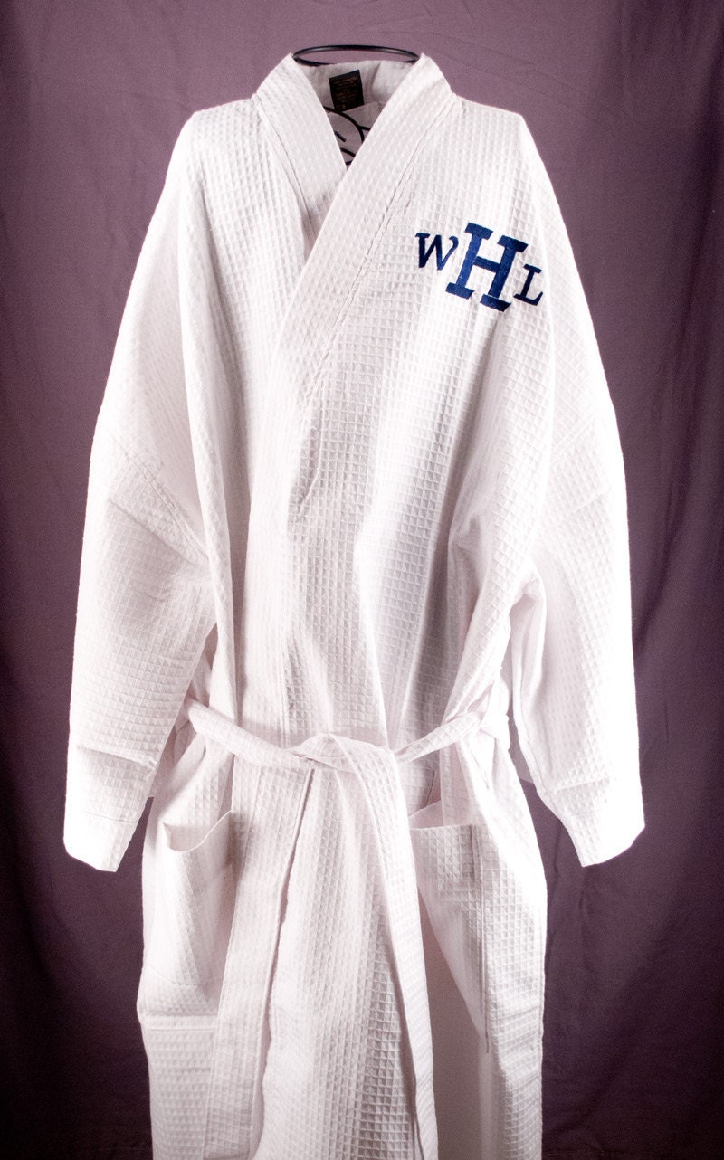 Personalized Mens Robe Monogrammed Mens Robe Mens Bath