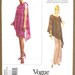 Vogue 1603 American Designer Oscar de la Renta Cocktail Dress Misses' Sizes 12, 14, 16 UNCUT