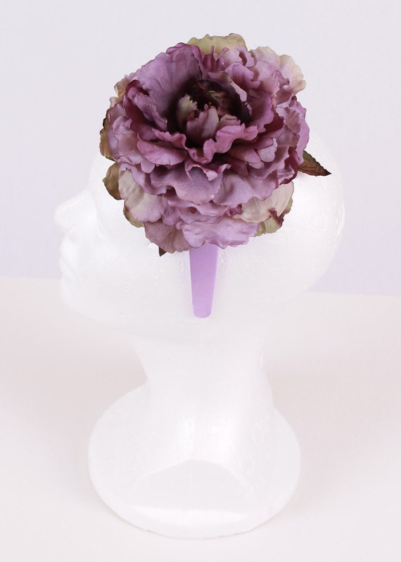 Plum Princess Headband: Fits toddler to adult Il_570xn