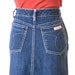 Calvin Klein - Jean Skirt - Size 2 - Vintage Brooke Shields Type