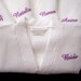 5 Kimono Bathrobe Personalized Waffle Weave Bridesmaids