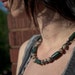 SALE - Jade and acai seeds necklace 3 lengths (was 28 dollars)
