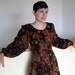 Vintage rayon dress made in India. Ladies size 6-8. Sale, reduced 25 dollars.