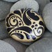 Golden Talisman /Painted Rock / Sandi Pike Foundas/ Cape Cod
