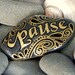 Pause... / Painted Stone / Sandi Pike Foundas