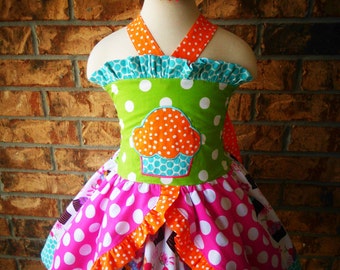 Mermaid Dress Girls Boutique Clothing by divagirlboutique