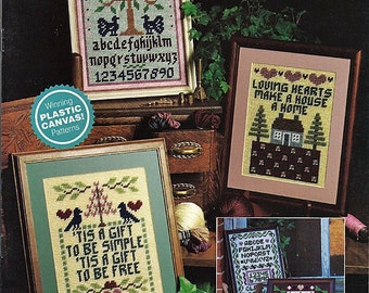 Samplers Plastic Canvas Pattern The Needlecraft Shop 90PH10