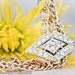 NECKLACE and BRACELET SET - 1970's "Four Demensions" Sarah Coventry with Rhinestone accent