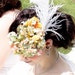 Vintage Heart Shaped Flower Hat