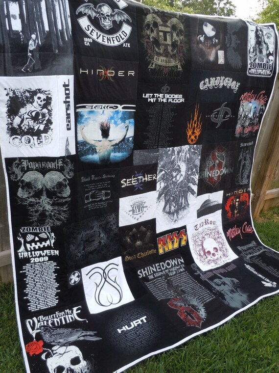 concert t shirt quilt