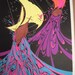 Original 1970s "Neptunes Fury" Mo Russell Blacklight Poster