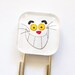 Madhatter Bookmark, Glass Bookmark, book mark, alice wonderland, smile bookmark