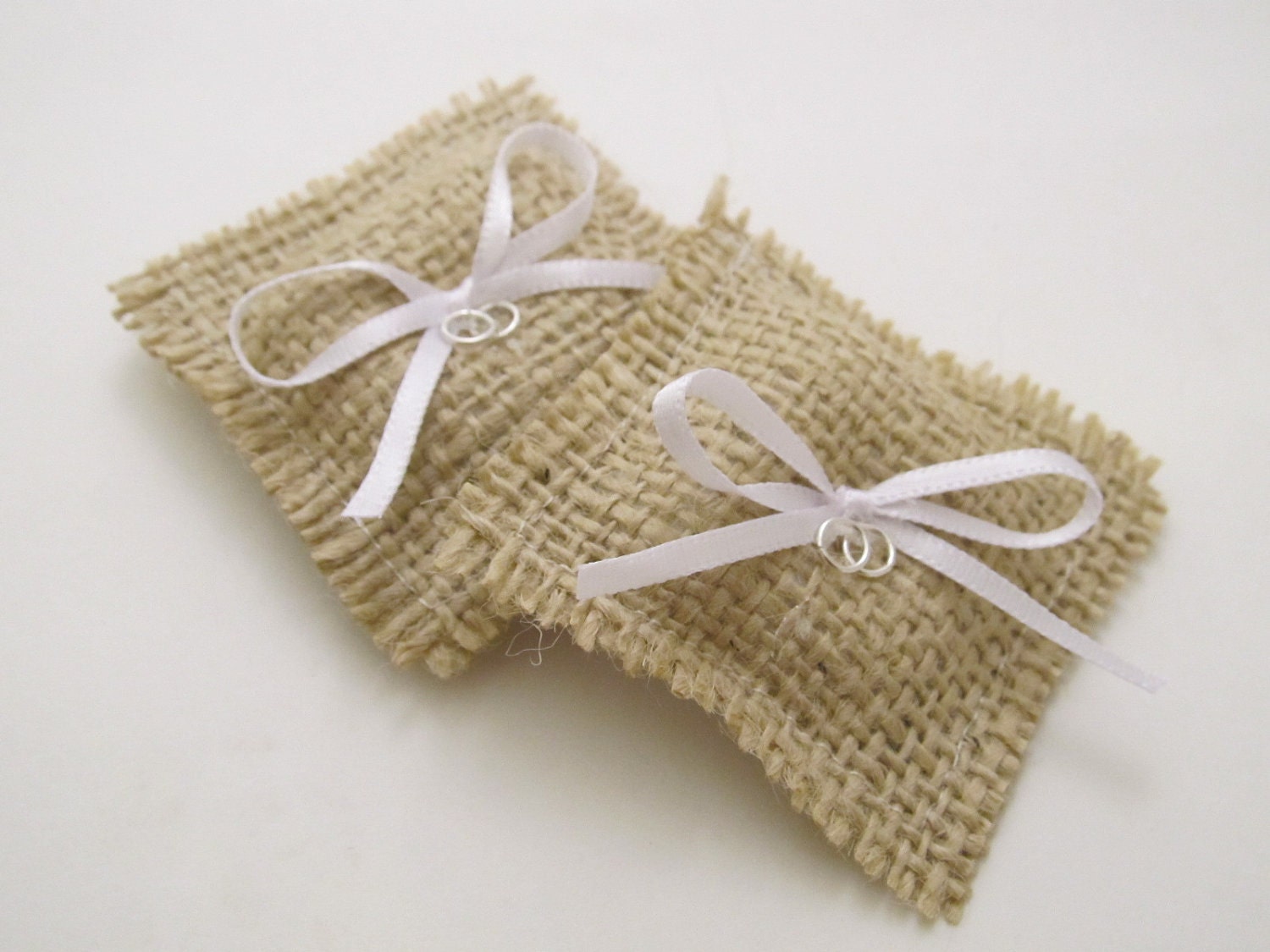 mini burlap ring bearer pillow wedding favors set of 10 mini burlap ring bearer pillow wedding favors set of 10