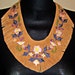 Boho Embroidered Leather Collar Festival