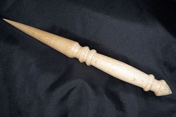 Combat Vampire Stake Hand Turned From White By Enchantedwoodsnc