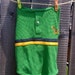 Green Upcycled Dog Jersey (small)