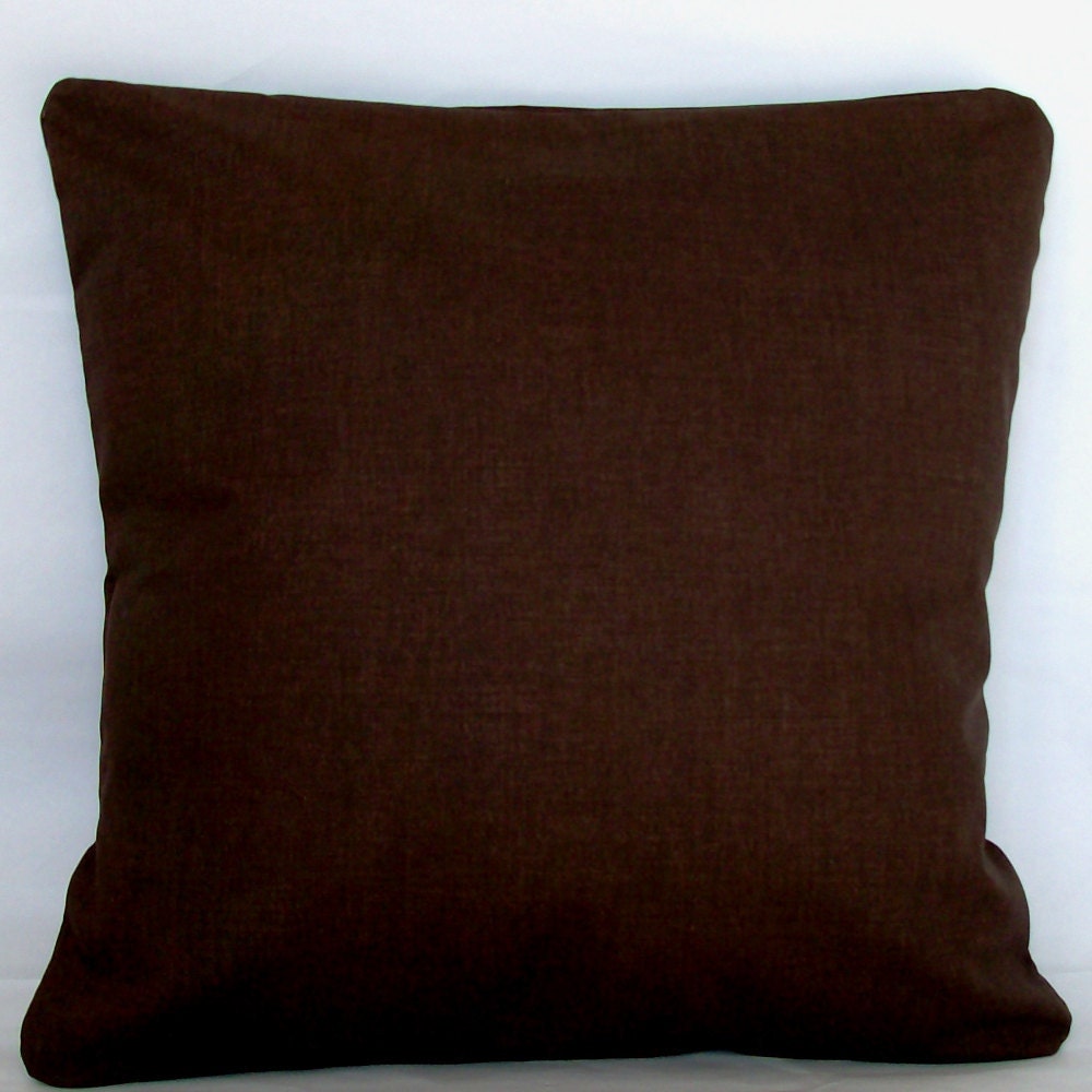 Brown Pillow Cover X Or X Inch Solid Decorative Throw - ðzoom brown pillow cover x or x inch solid decorative throw - ðzoom