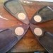 Reserved for Will Twaddle Vintage Teak Triangle Plates Mid Century Danish Modern