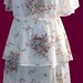 Floral Print Dress - Vintage Dress - 20%Off CouponCode CHRISTMASINJULY