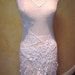 Sheer Lace Embroidered Dress/Top/Beach Cover (Size S/M)