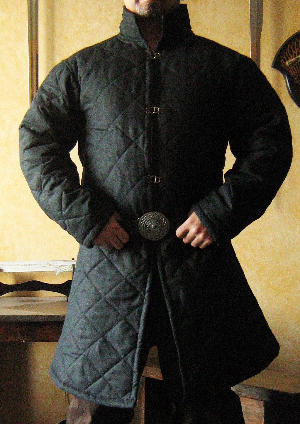 Medieval Celtic Viking Armor Padded Gambeson by MorganasCollection