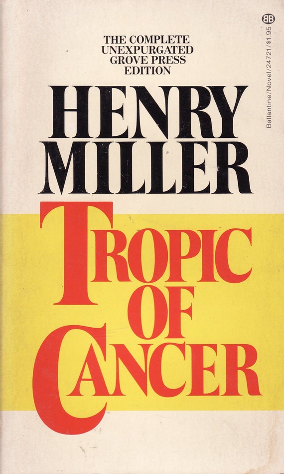 arthur miller tropic of cancer